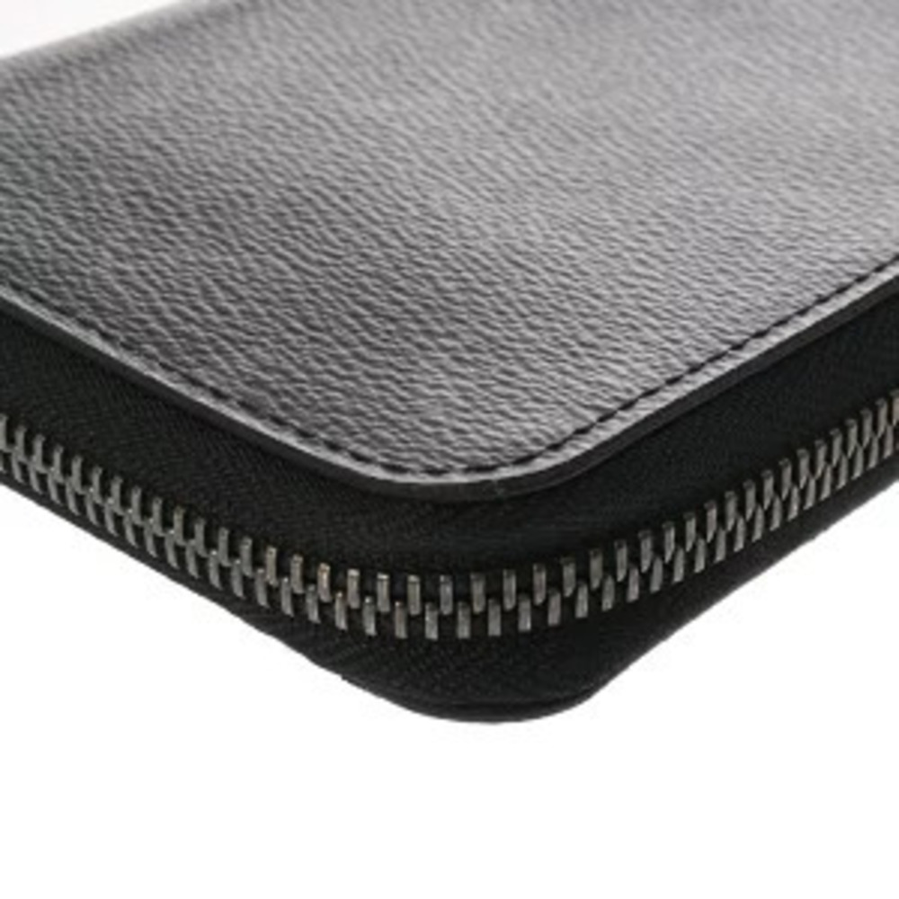 Louis Vuitton Black Black Canvas Eclipse Vertical Wallet Long Zippy Monogram - Picture 5 of 7